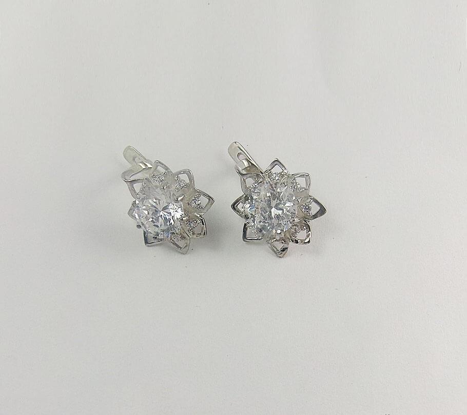 

Серьги Maxi Silver 2870