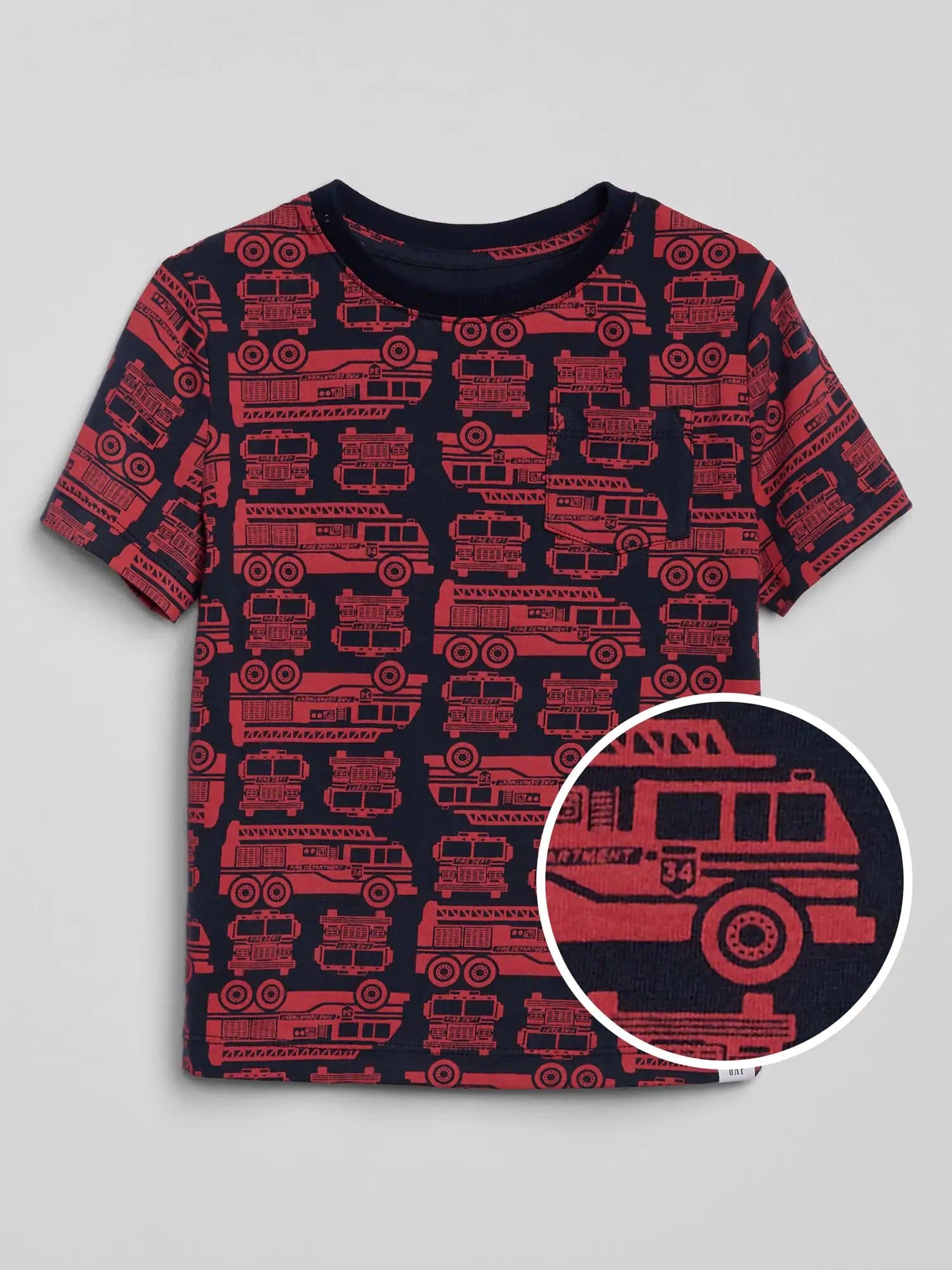 

Футболка Gap для мальчика 2 года 84-91 см Красный (GP-00018)