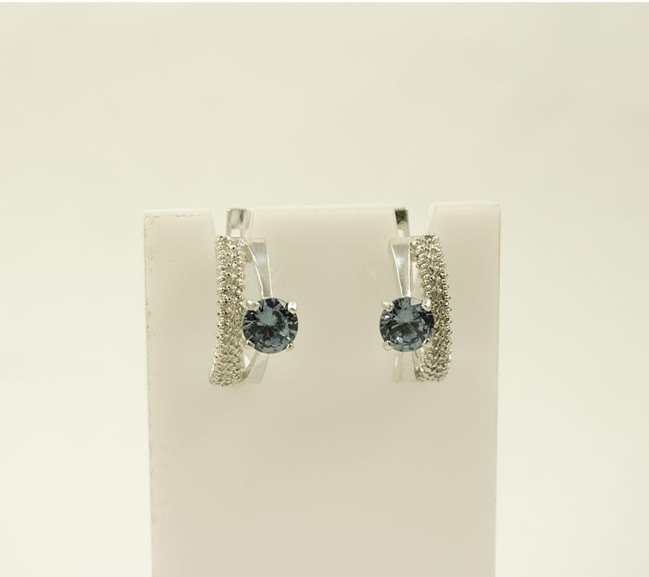 

Серьги двойные Maxi Silver 8609
