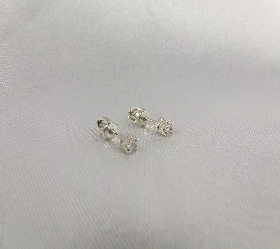

Пусеты 80110 Maxi Silver 6092