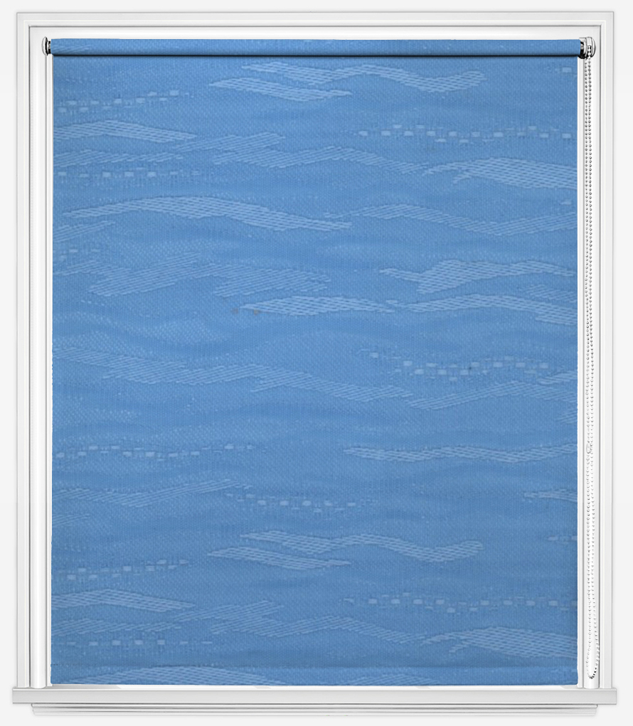 

Тканевые ролеты JST Roller Shades 046 90*170 см голубой