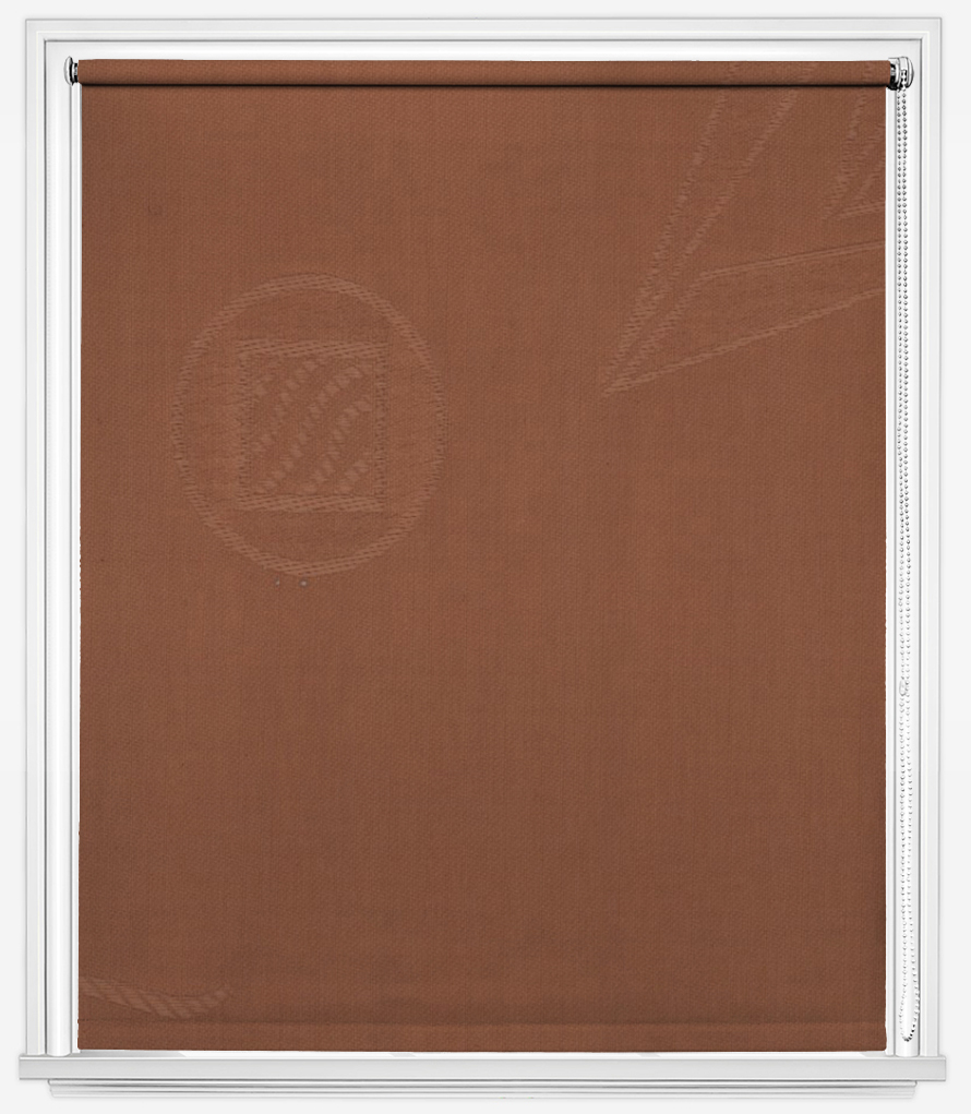 

Тканевые ролеты JST Roller Shades 070 150*190 см коричневый