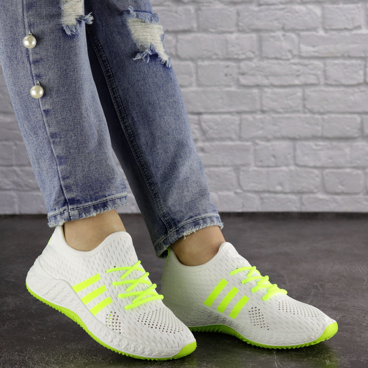 

Женские кроссовки Fashion Sunny 1579 41 размер 25,5 см Белый