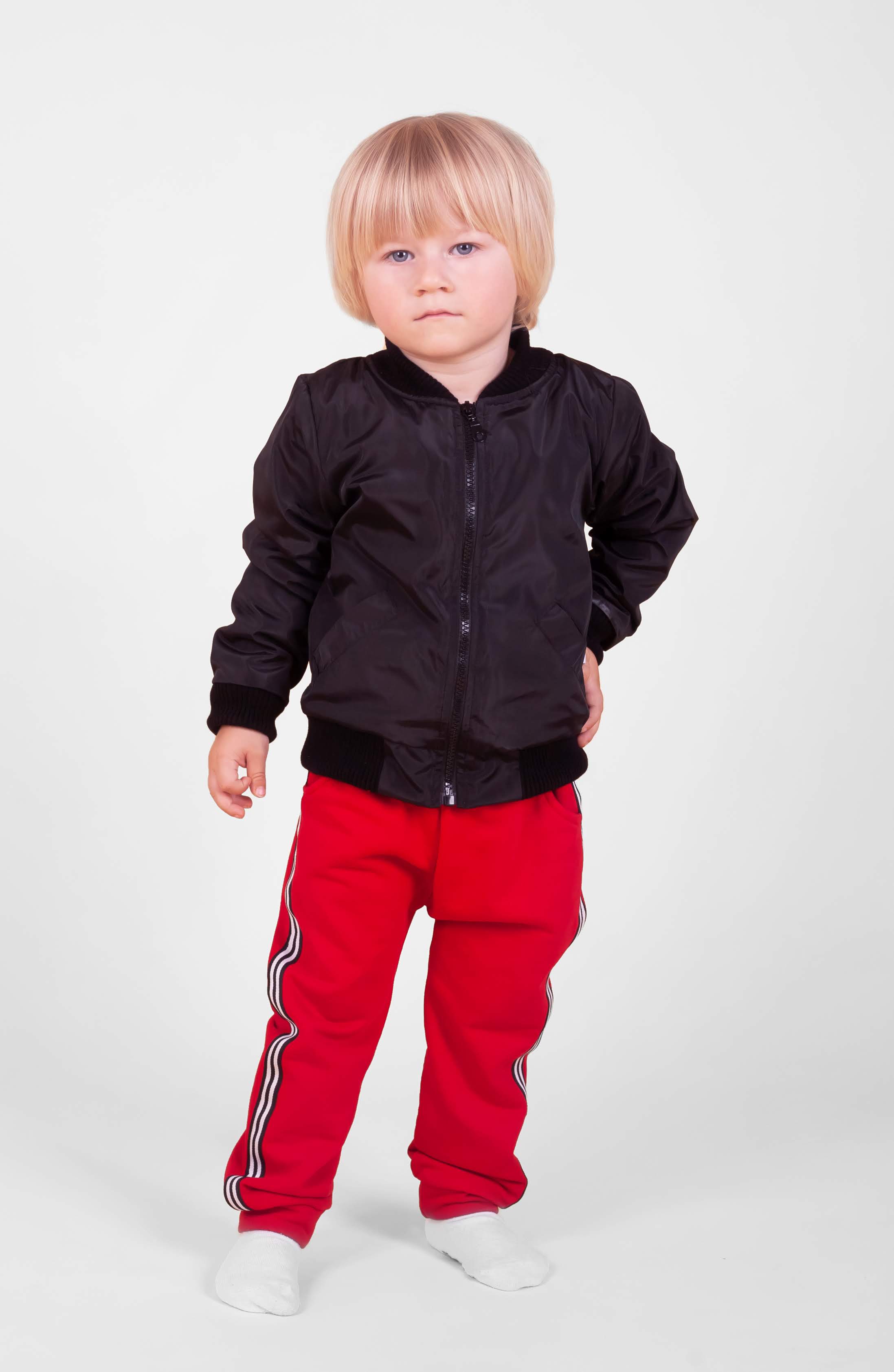 

Куртка бомбер Mimilook чёрная 134см