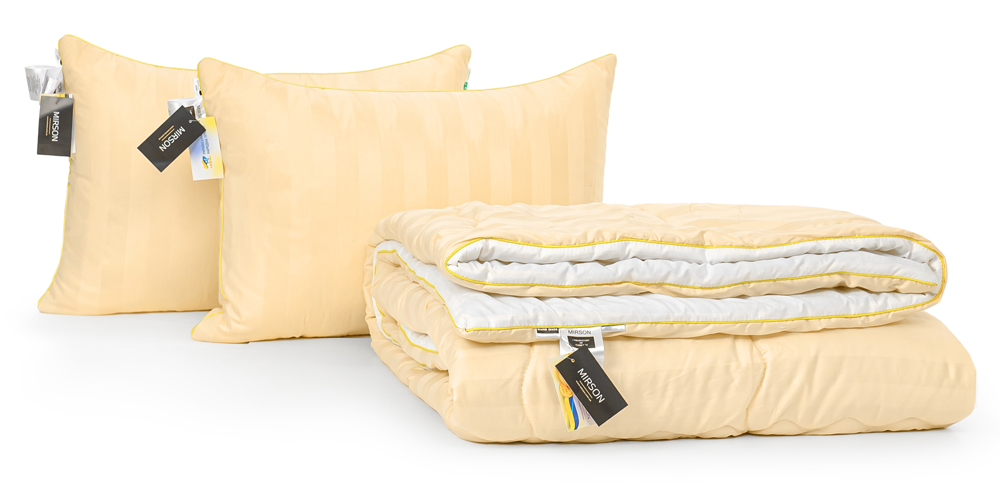 

Набор с эвкалиптовым волокном MirSon Деми Carmela Hand Made №2638 Одеяло 200х220 + 2 подушки 50х70 средние