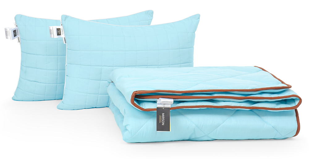 

Набор с эвкалиптовым волокном MirSon Зима Valentino №2684 Одеяло 172х205 + 2 подушки 50х70 упругие