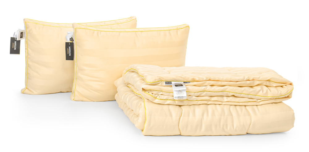 

Набор с эвкалиптовым волокном MirSon Деми Carmela Hand Made №2716 Одеяло 172х205 + 2 подушки трехкамерные 50х70 средние