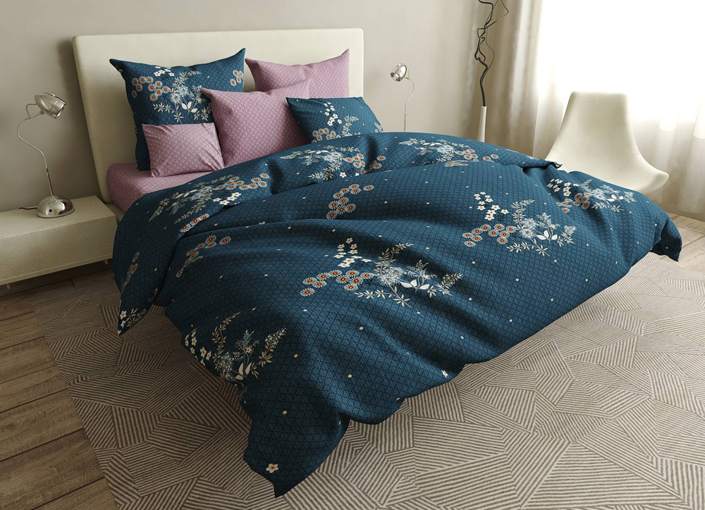 

Комплект постельного белья MirSon Бязь Premium 17-0408 Swamp lily Полуторный