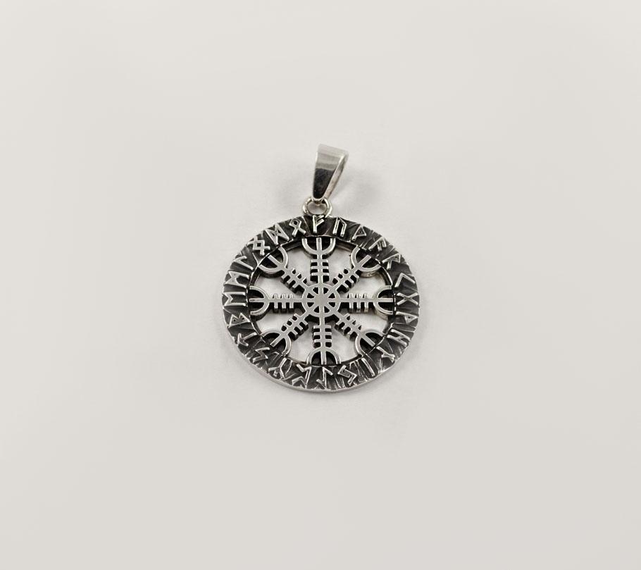 

Оберег шлем ужаса Maxi Silver 8157