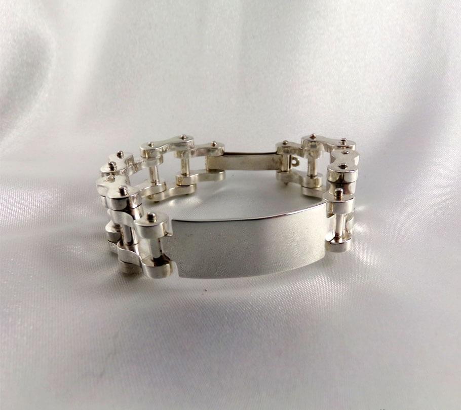 

Браслет мотоциклетная цепь Maxi Silver 4402
