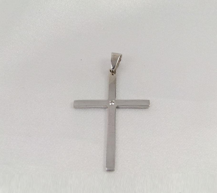 

Крест Maxi Silver 5282