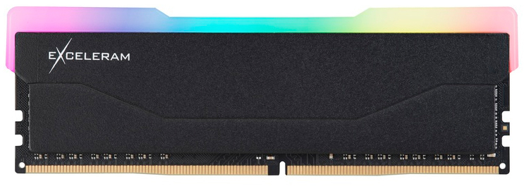 

Оперативная память Exceleram DDR4-3200 16384MB PC4-25600 RGB X2 Series Black (ERX2B416326C)