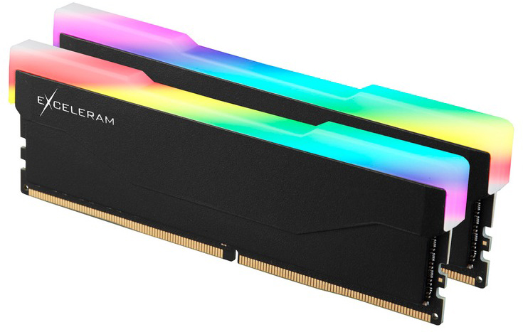 

Оперативная память Exceleram DDR4-3200 16384MB PC4-25600 (Kit of 2x8192) RGB X2 Series Black (ERX2B416326AD)