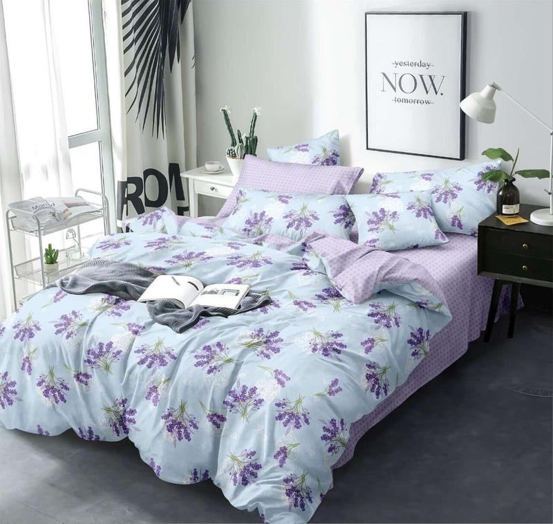 

Комплект постельного белья MirSon Бязь 17-0130 Lavender sea 2х143х210 см