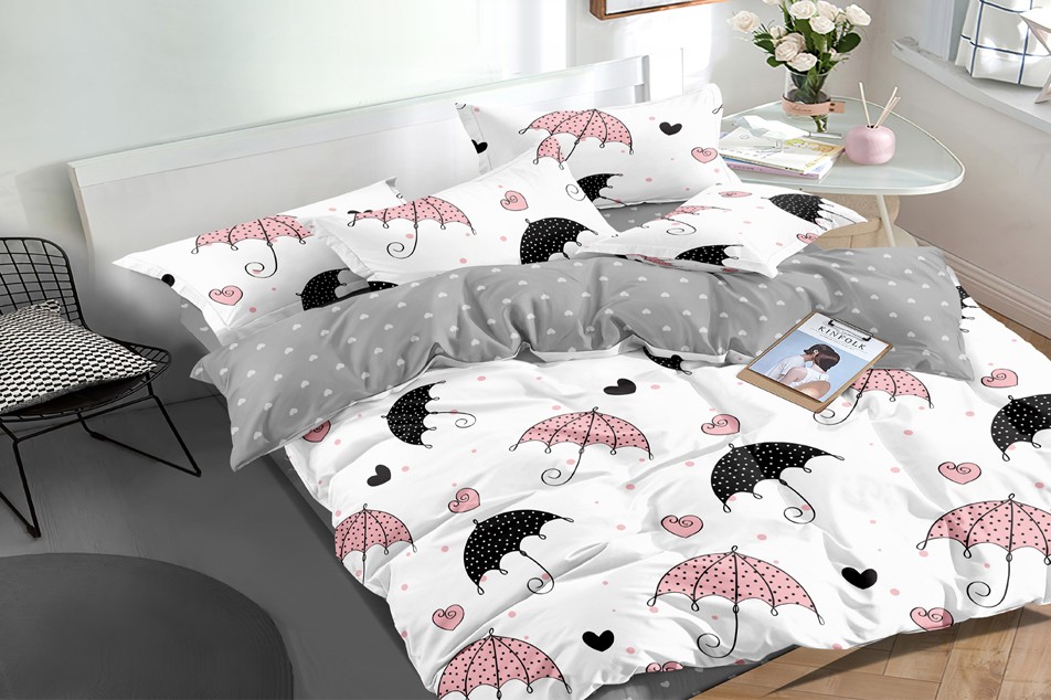 

Комплект постельного белья MirSon Сатин 22-1211 Carnation 220x240