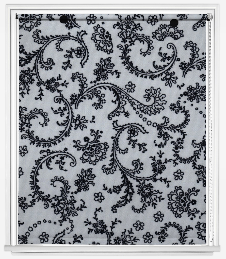 

Тканевые ролеты JST Roller Shades 280 120*170 см белый - черный