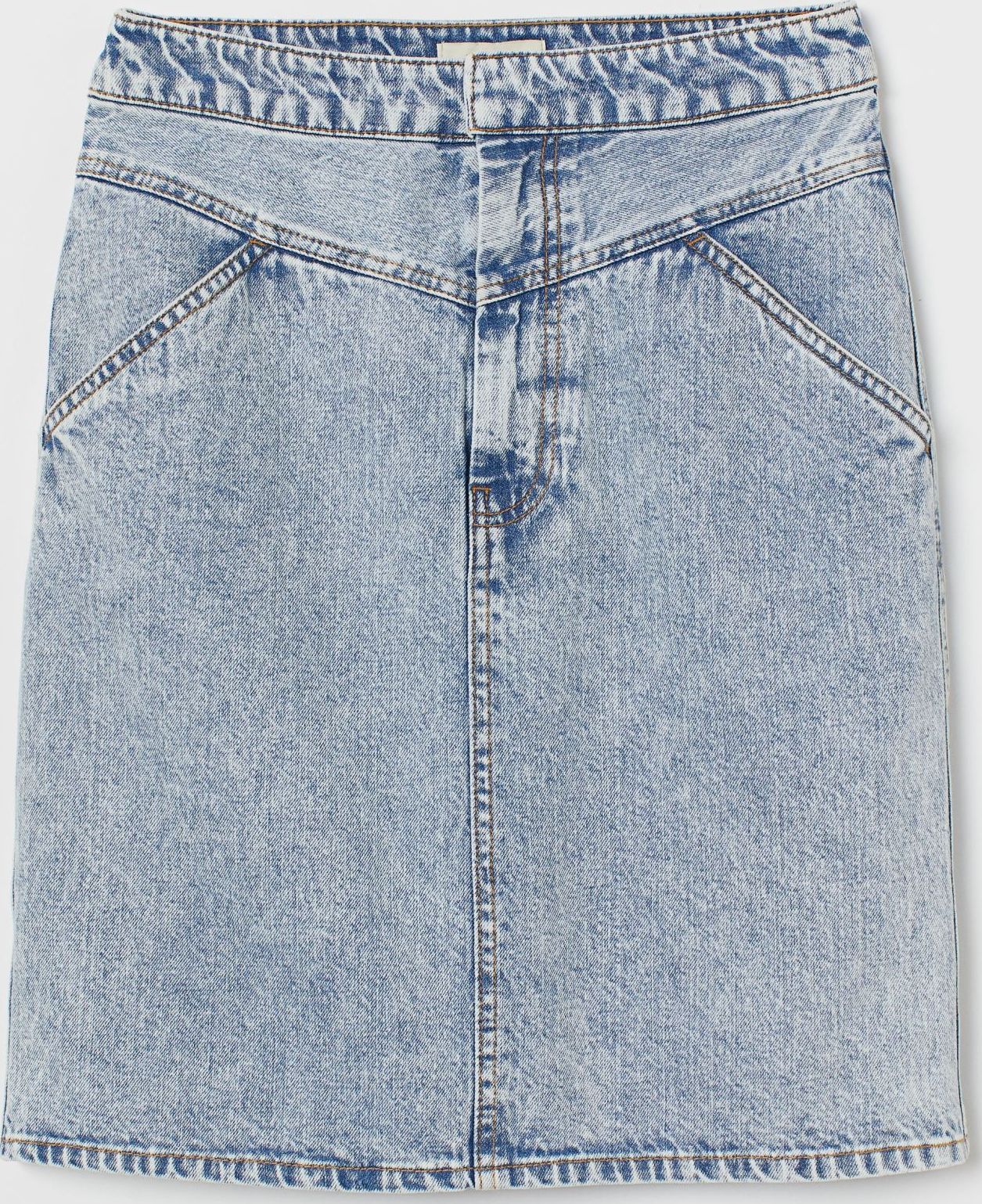 

Юбка джинсовая H&M 060760664 32 Светло-голубая