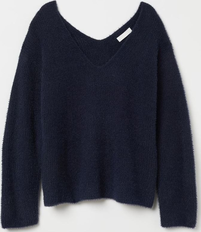 

Пуловер H&M 060693917 S Темно-синий