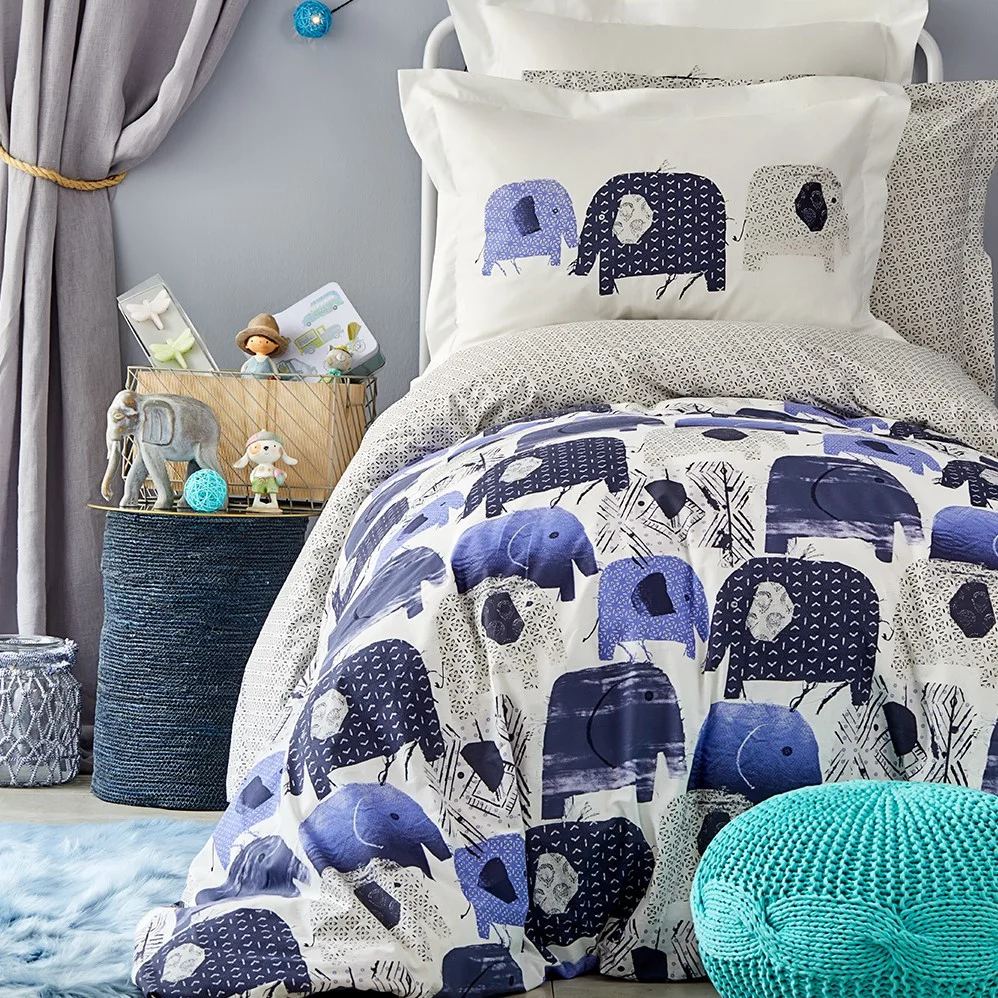 

Пододеяльник MirSon Бязь 17-0133 Elephant 110х140 см