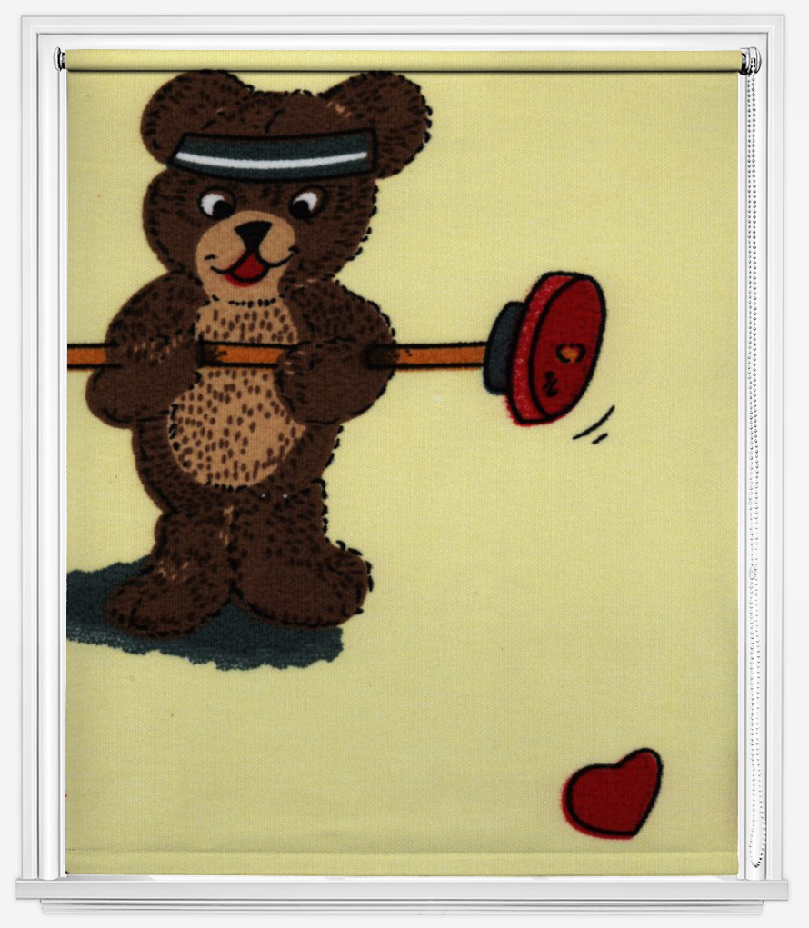 

Тканевые ролеты JST Roller Shades 161 120*170 см светло-желтый