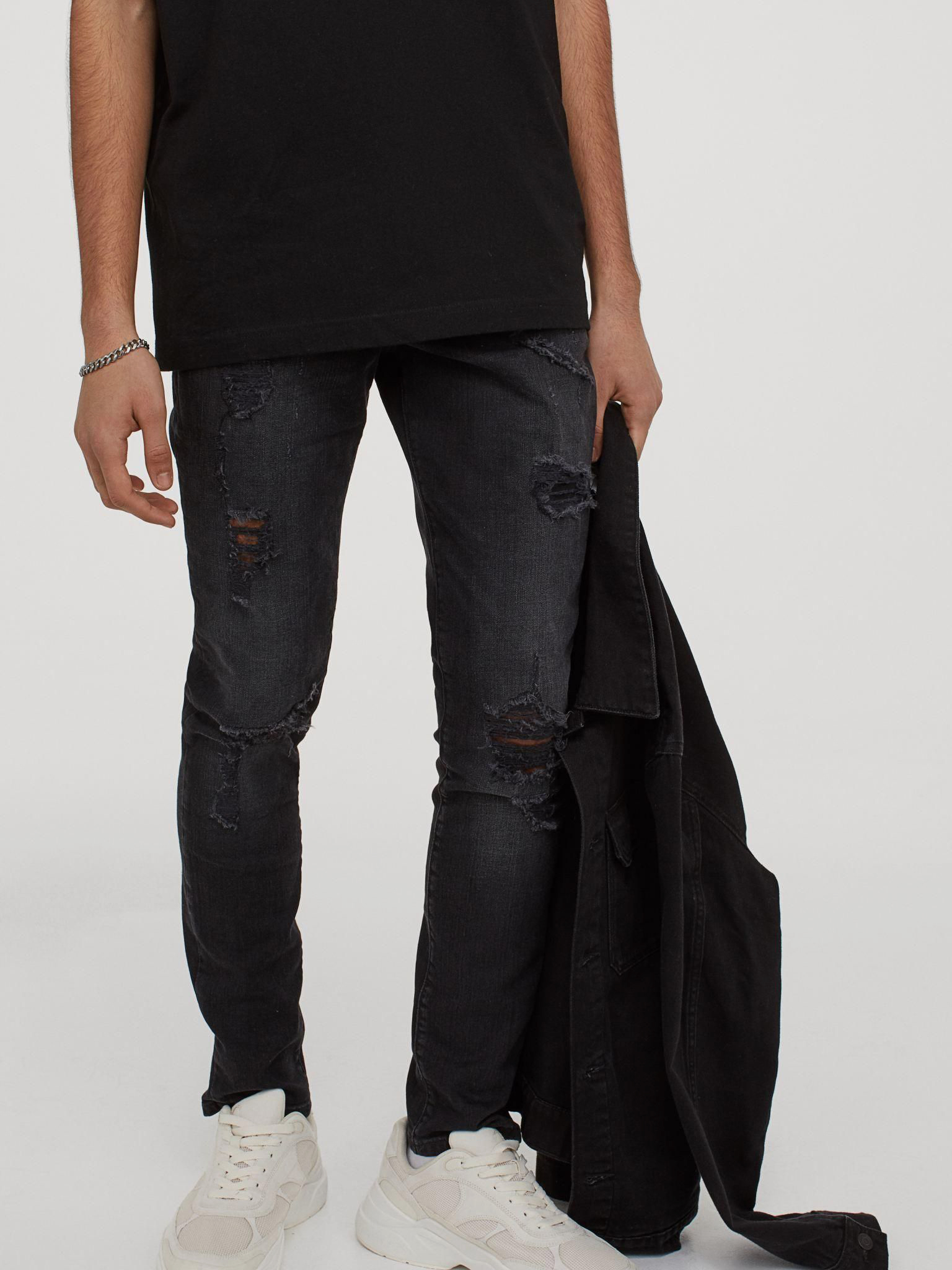 

Джинсы H&M 6904490-AAZJ 31/34 Светло-черные