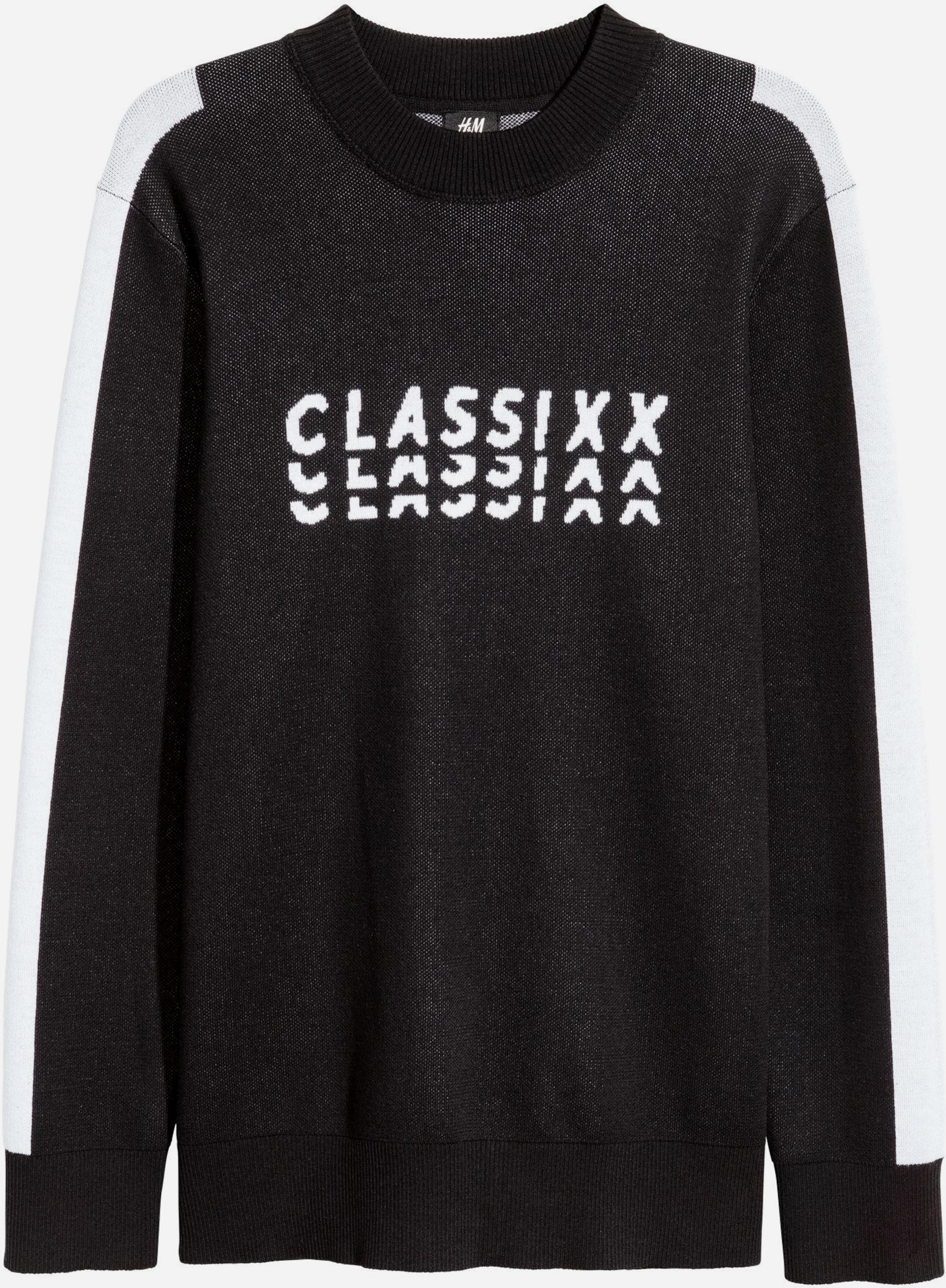 

Джемпер H&M 4979266-ACYG L Черный с белым