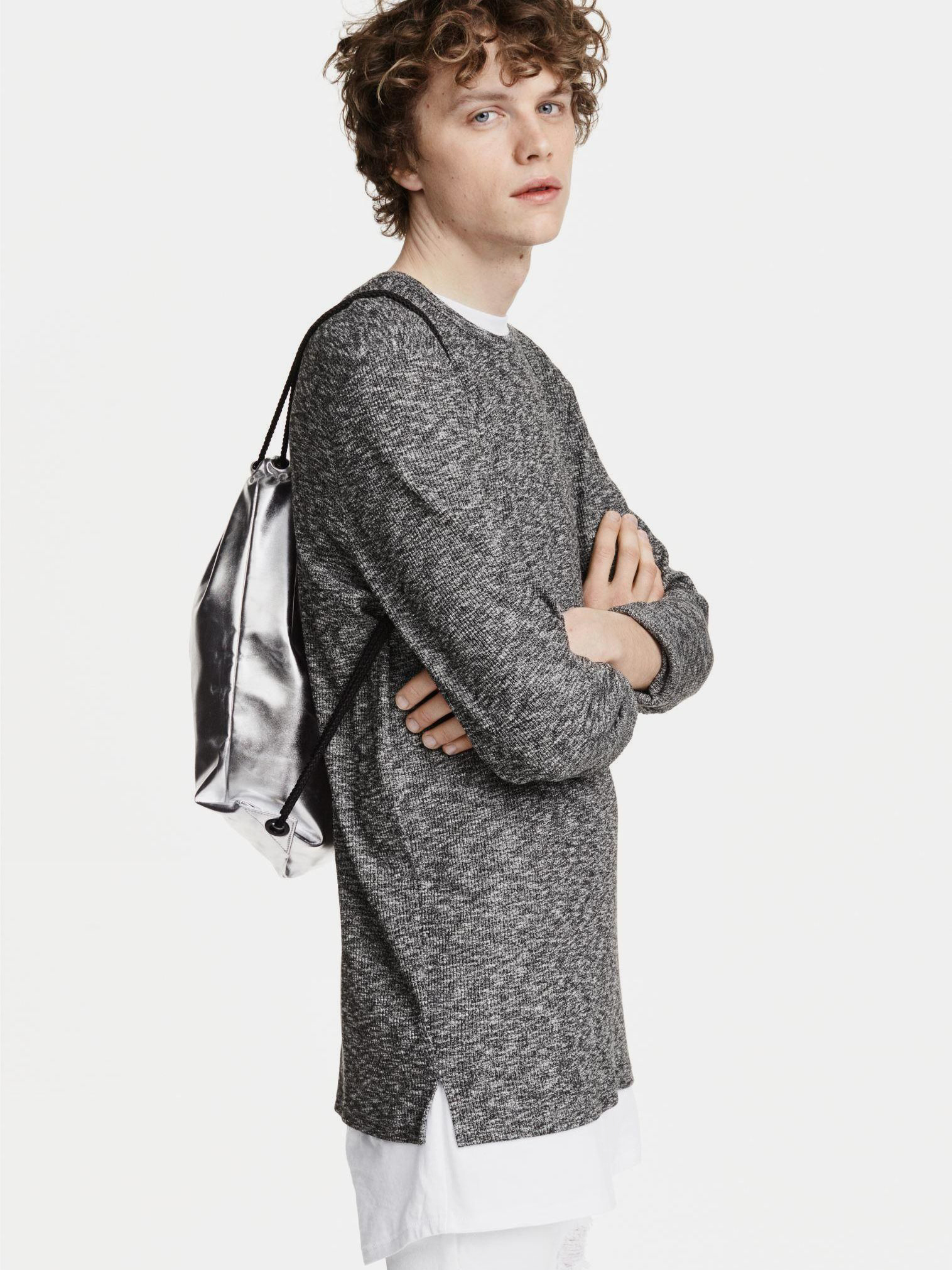 

Джемпер H&M 3446953-ACXW M Темно-серый