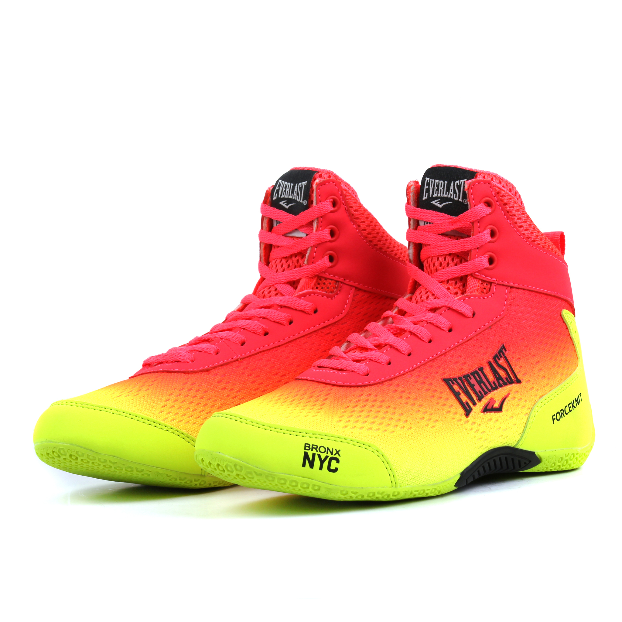 

Боксерки Everlast Forceknit размер 40 (26 см) Розово-салатовые ELW-129D