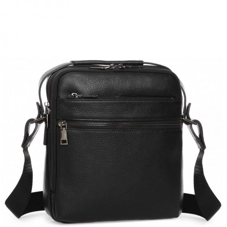 

Мужской кожаный мессенджер Tiding Bag A25-17622-3А