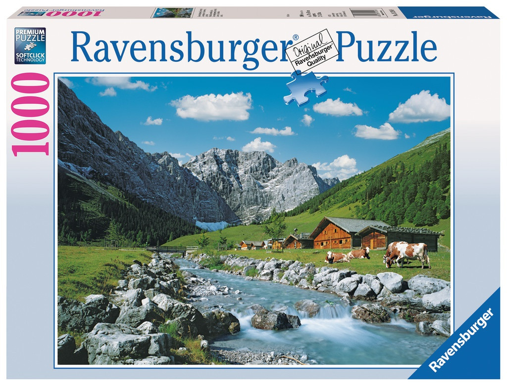 

Пазл Ravensburger Австрийские горы 1000 эл. - Refurbished