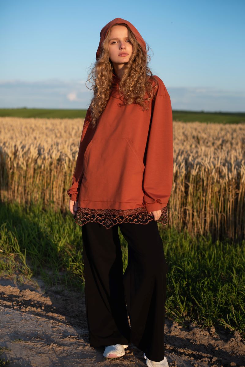 

Комплект (худи, штаны) Silence 021 Terracotta L 07780002