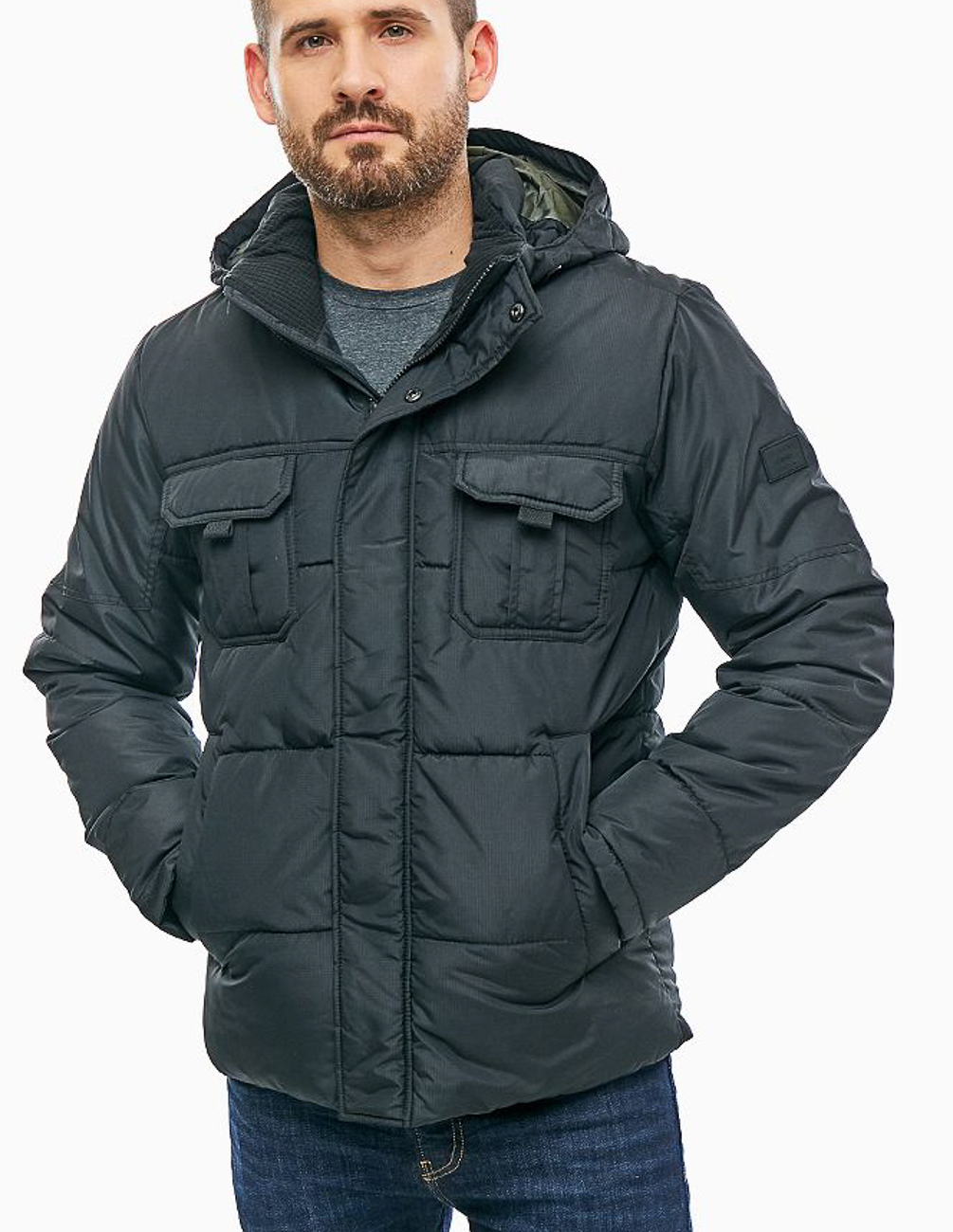 

Куртка JACK&JONES М0104386 цвет черный S