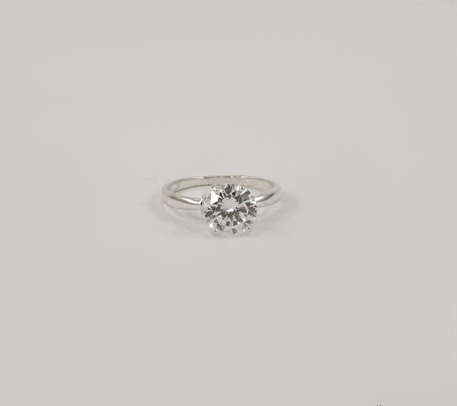 

Кольцо с фианитом Maxi Silver 8125 SE, размер 16