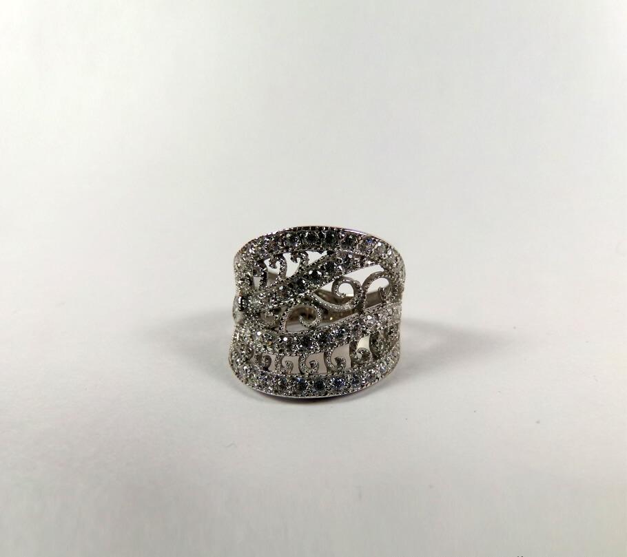 

Женское кольцо по технике филигрань Maxi Silver 4078 SE, размер 18