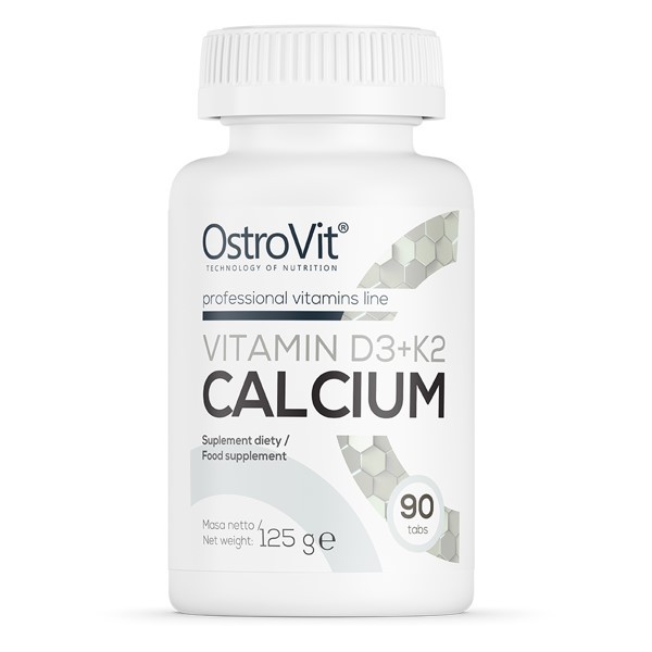 

Витамины Ostrovit Vitamin D3+K2 Calcium 90 таблеток