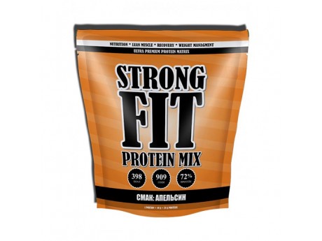 

Протеин STRONG FIT MIX 909г Вкус Апельсин