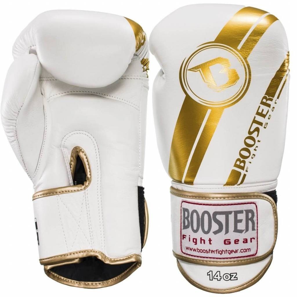 

Боксерские перчатки Booster Pro Foil V3 Boxing Gloves 12 унций white