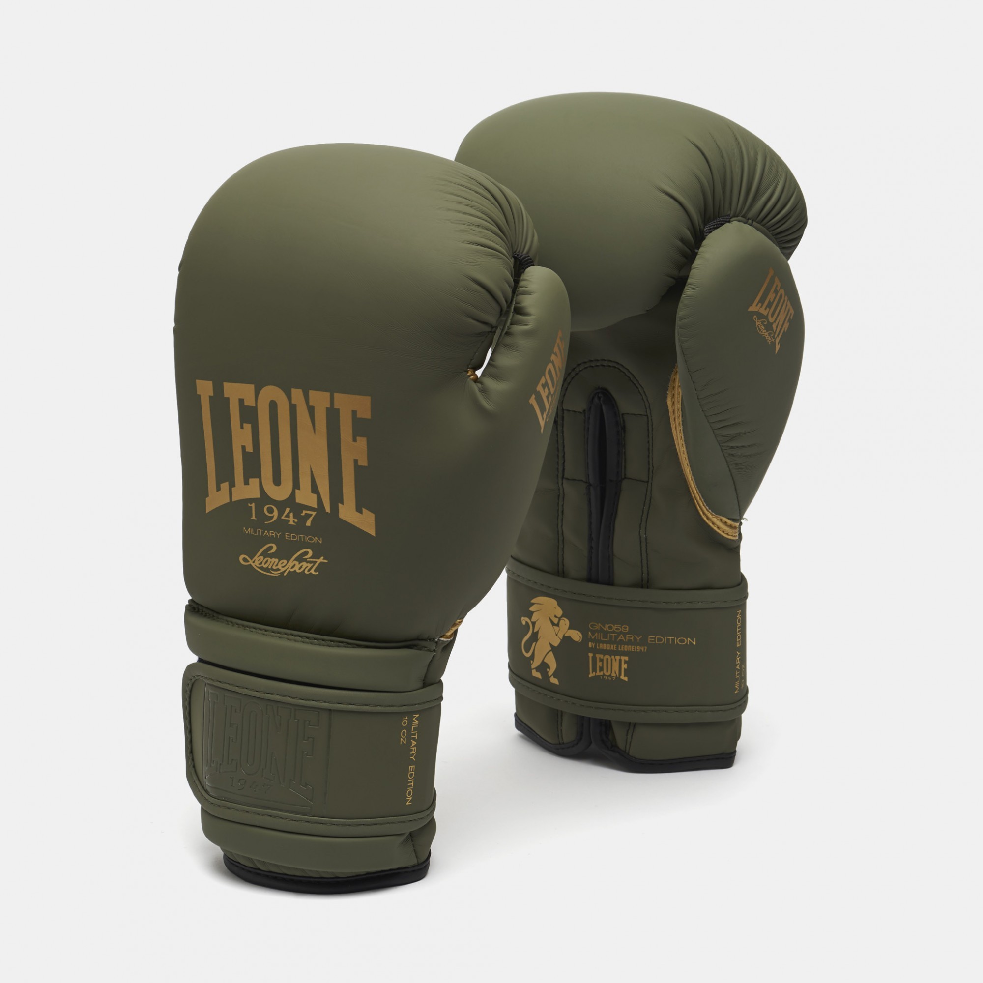 

Боксерские перчатки Leone 1947 MILITARY EDITION BOXING GLOVES 12 унций Хаки