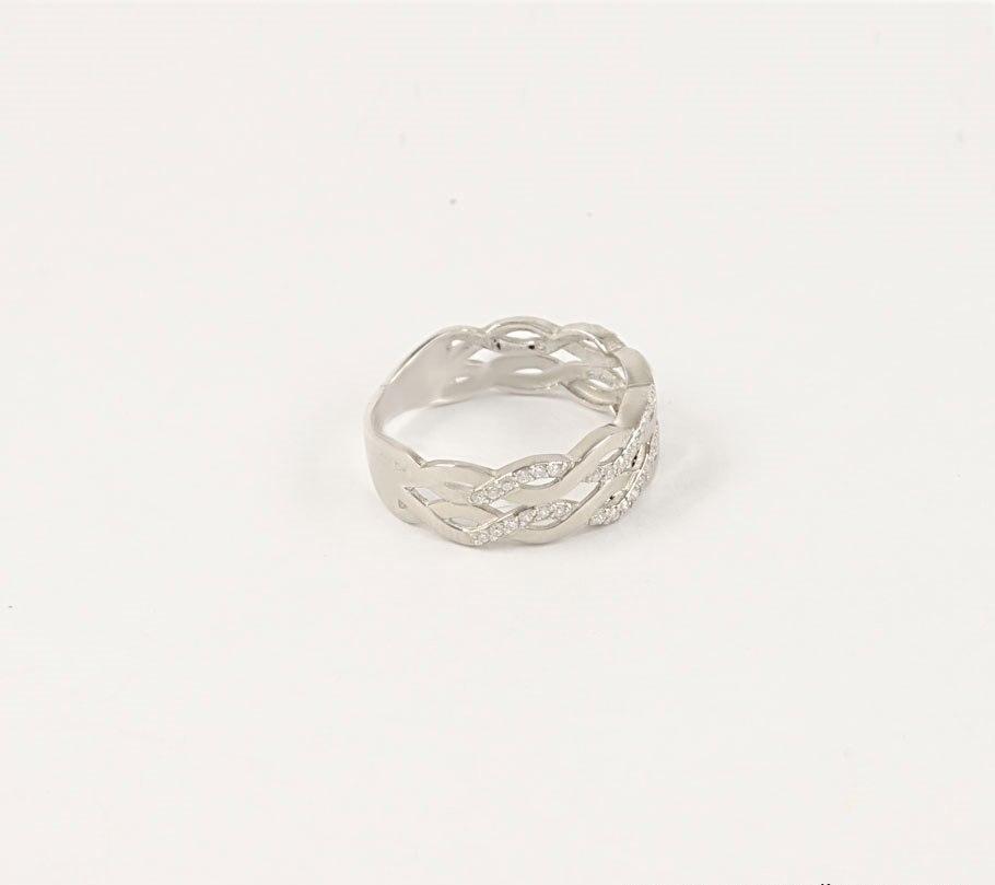 

Кольцо волны Maxi Silver 7070 SE, размер 21