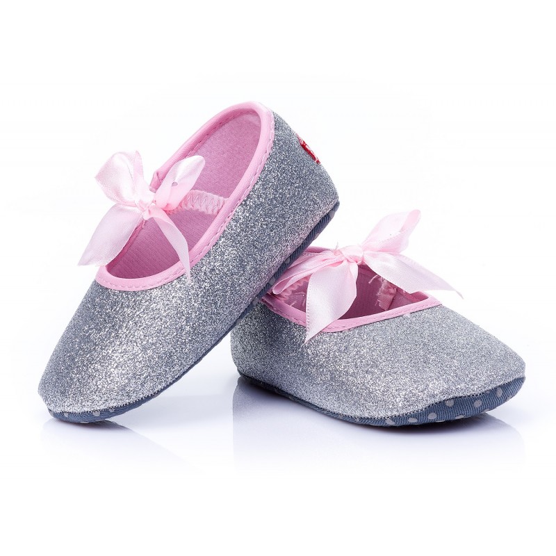 

Пінетки тапки Little star ATTRACTIVE (003 срібло) р.18-19