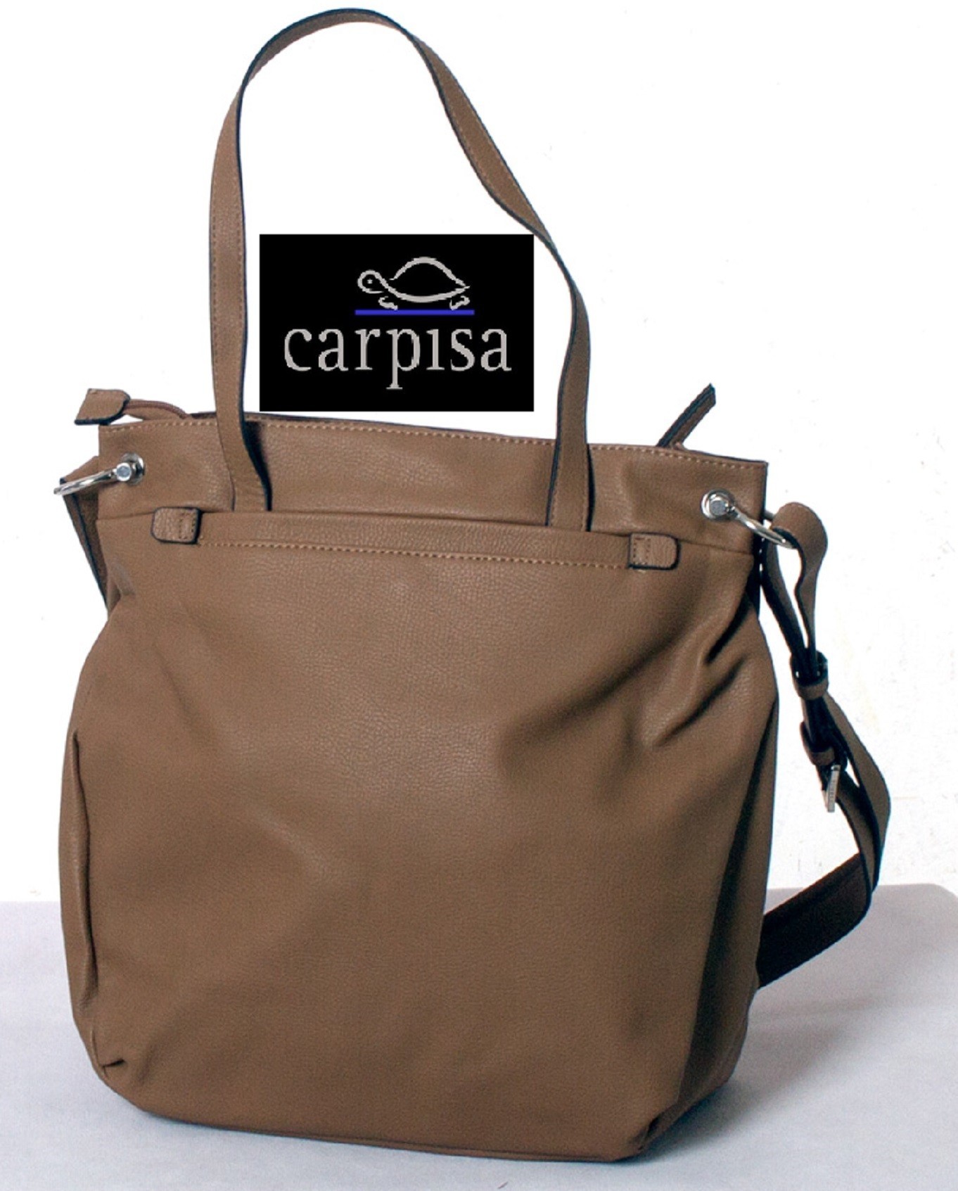 

Элегантная женская сумка Carpisa 110208 34Х34Х12 cm коричневая