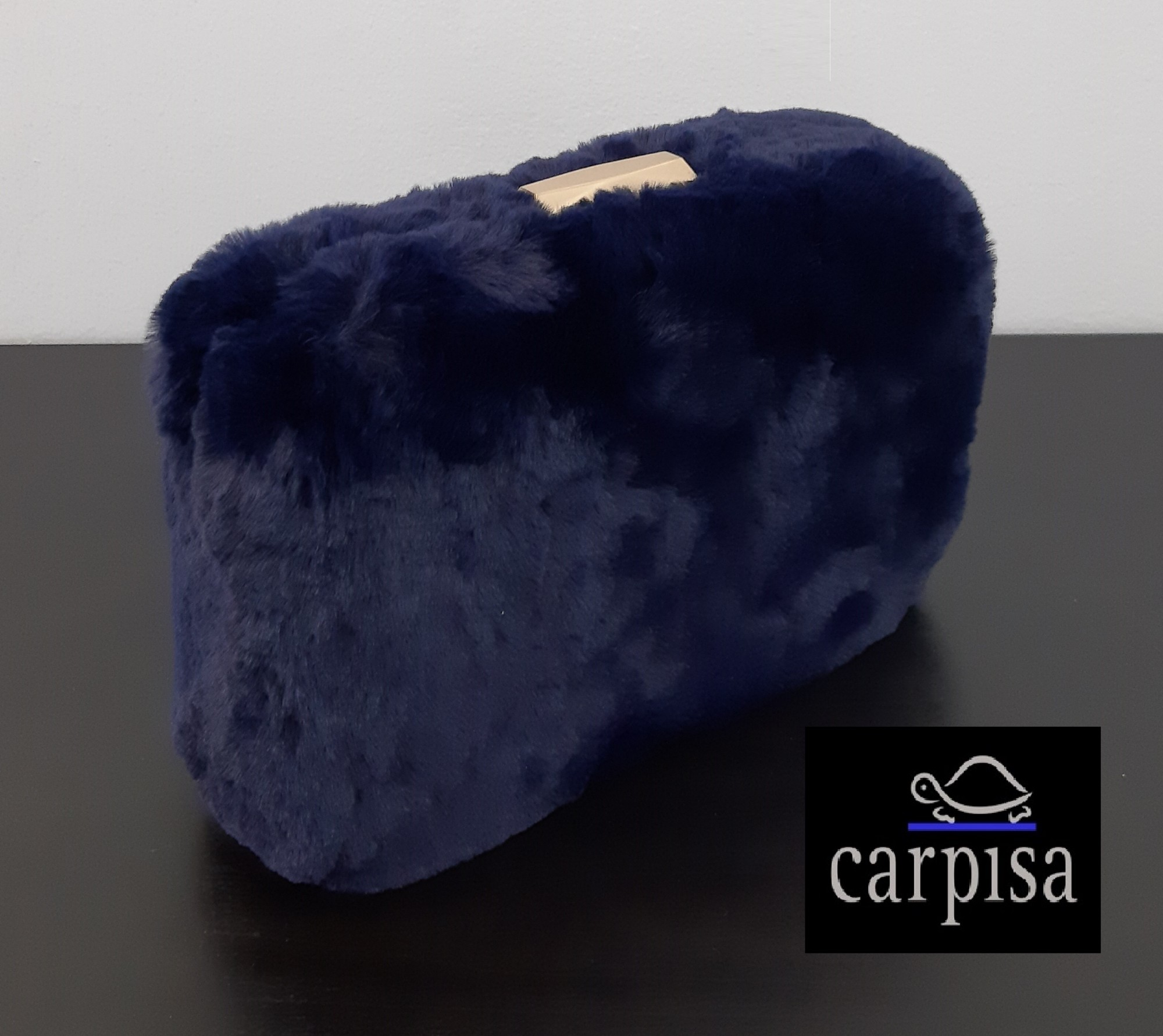 

Элегантная женская сумка-ридикюль Carpisa 110209 19Х14Х7 cm темносиняя