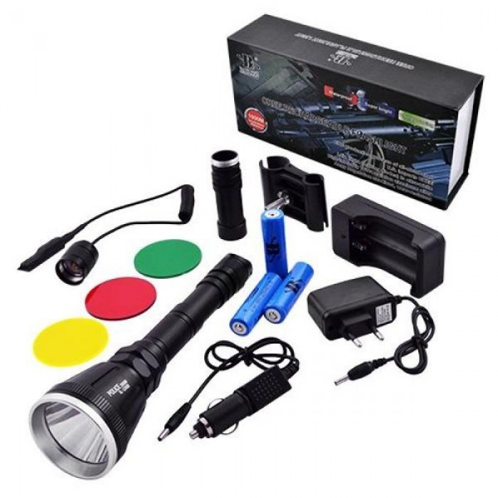 

Тактический фонарь POLICE BL-Q3888 T6 150000W фонарик 1180 Lumen (IM)