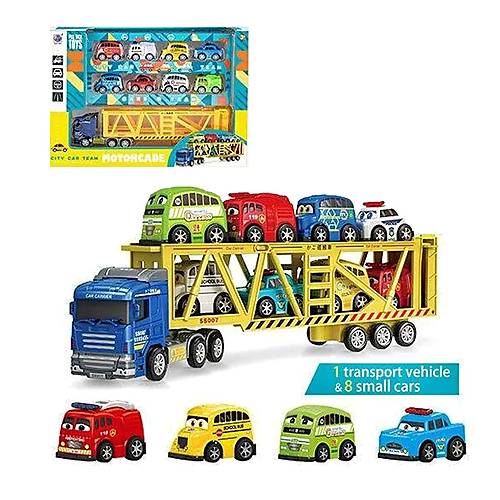 

Инерционный трейлер "City Car Team" YI DA TOYS (278-46)