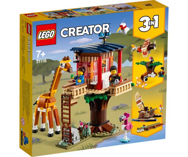 

Конструктор LEGO Creator Домик на дереве для сафари (31116)