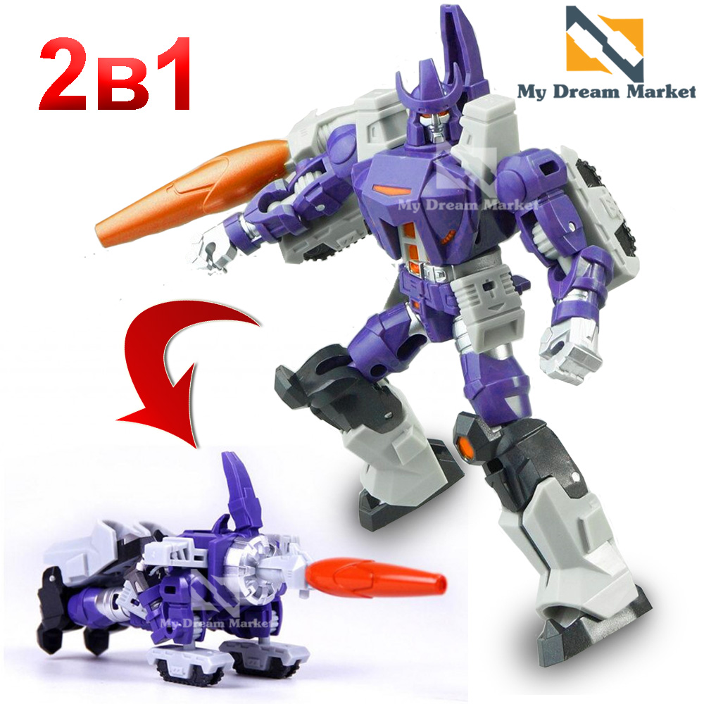 

Робот - трансформер Galvatron 07 тобот 2в1 для мальчиков –Хорошая игрушка супер герой с подвижными деталями для детей –пластик – Разноцветный