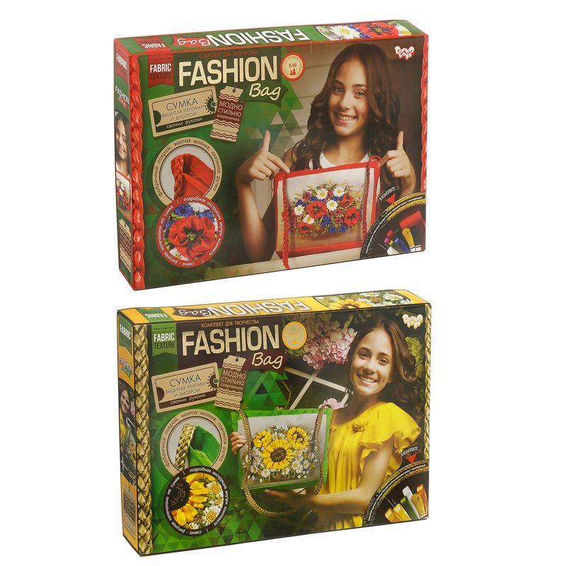 

Вышивка-сумка лентами "Fashion Bag" FBG-01-01,02 (6) "ДАНКО ТОЙС", (Украина)