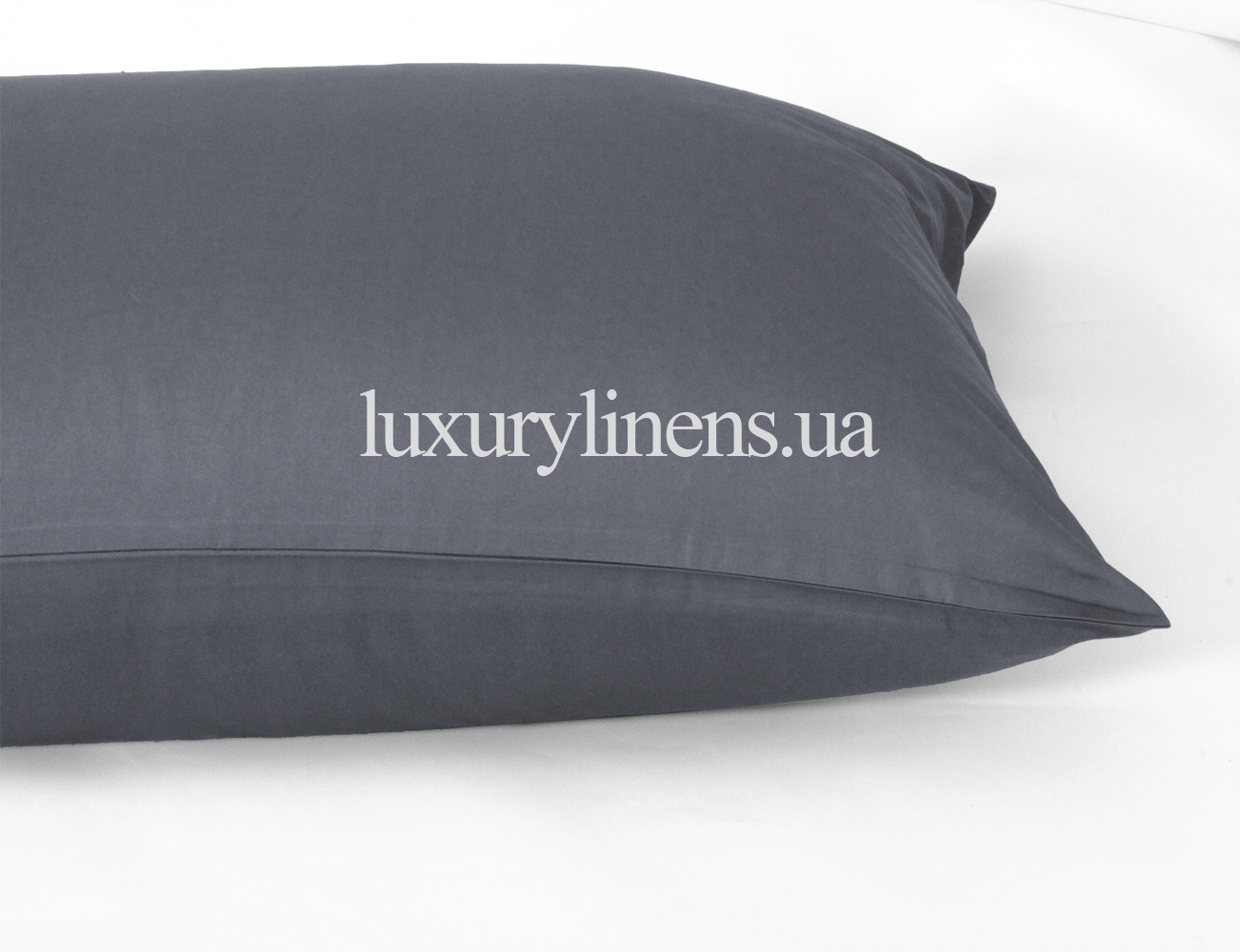 

Набор наволочек LUXURY LINENS Antrasit 100% египетский хлопок 50х70