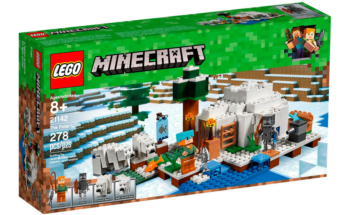 

Конструктор LEGO Полярне іглу 278 деталей (21142)