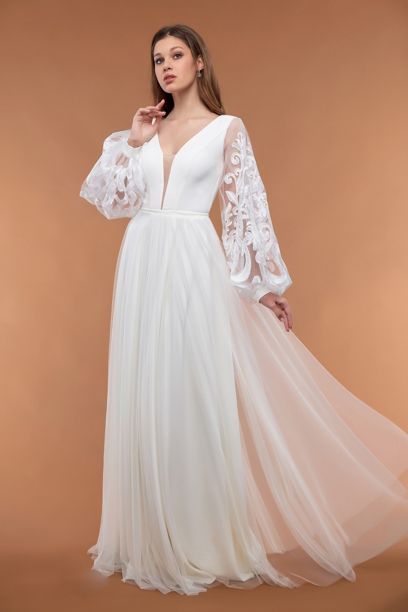 

Белое свадебное платье Lolita M/L белый 43425430